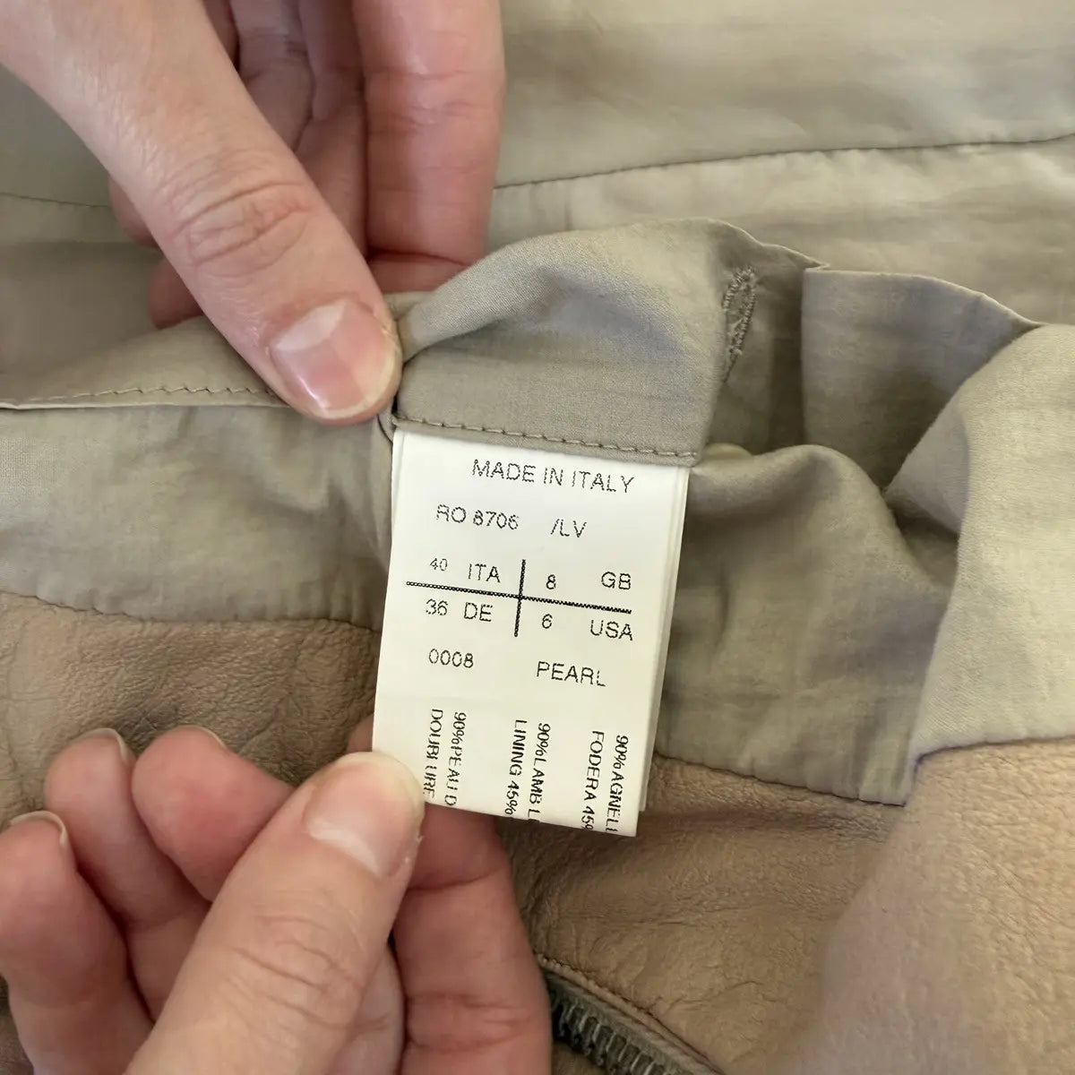Archival 2000s Rick Owens Leather Jacket