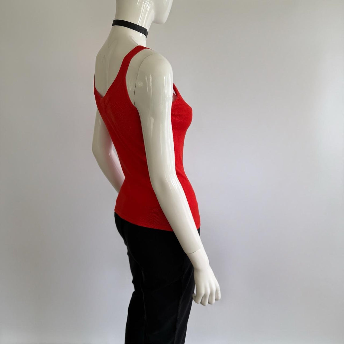 Blumarine Blugirl Archival Vintage Rhinestone Logo Top