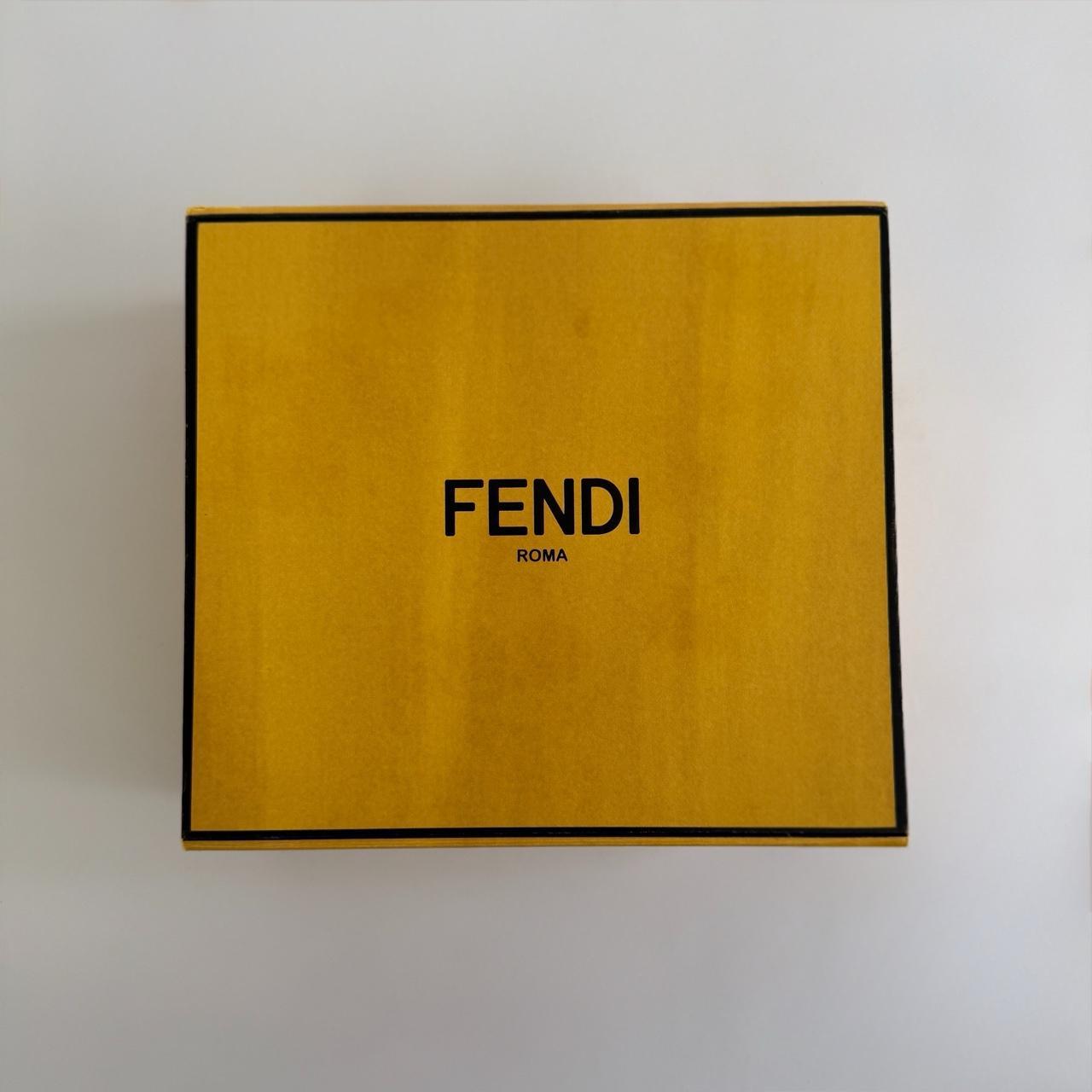 Vintage Fendi Mini Croissant Shoulder Bag in Black Neoprene & Leather