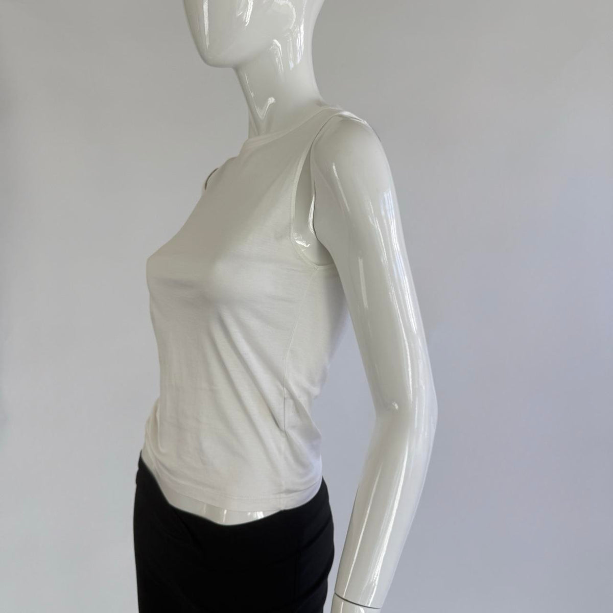 Gucci Vintage Tom Ford Era Ruched Side Sleeveless Top
