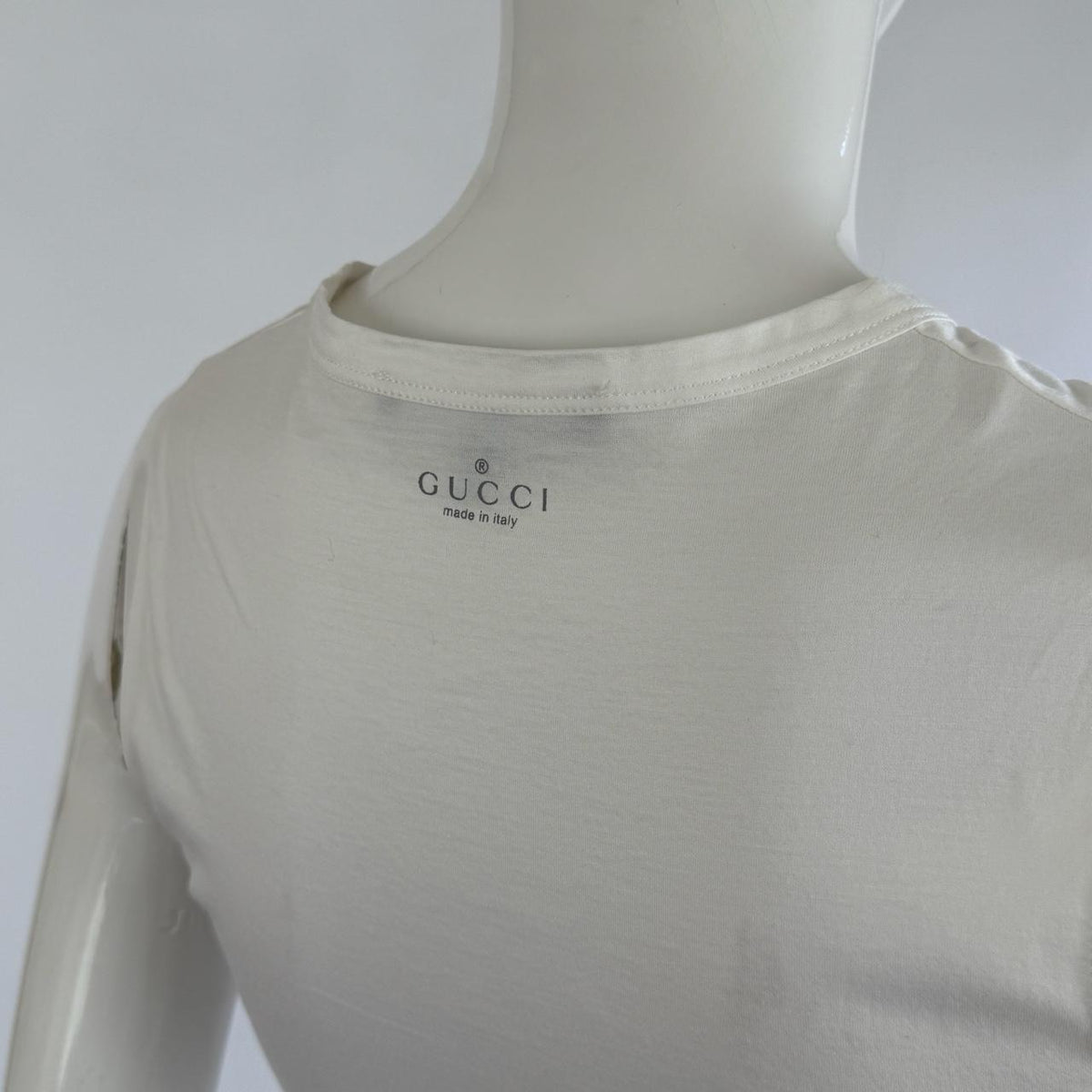 Gucci Vintage Tom Ford Era Ruched Side Sleeveless Top