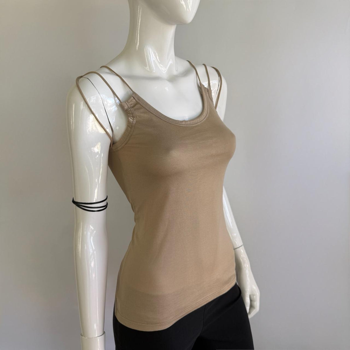 Helmut Lang Vintage Archival Multi Spaghetti Strap Tank Top