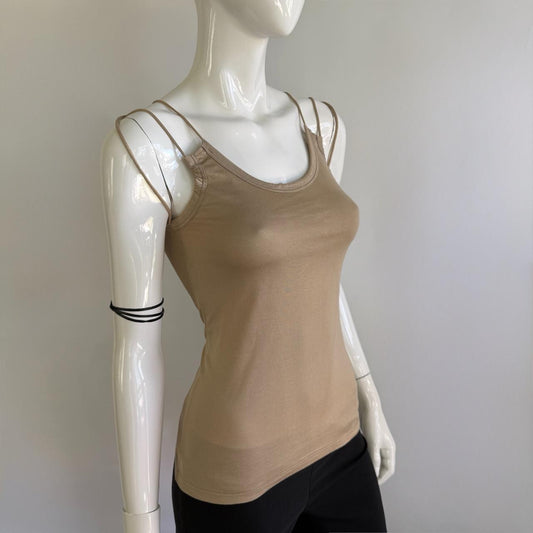 Helmut Lang Vintage Archival Multi Spaghetti Strap Tank Top