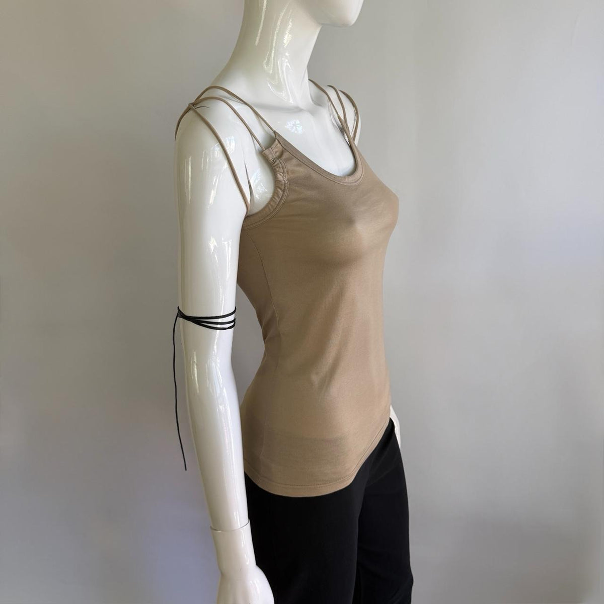 Helmut Lang Vintage Archival Multi Spaghetti Strap Tank Top