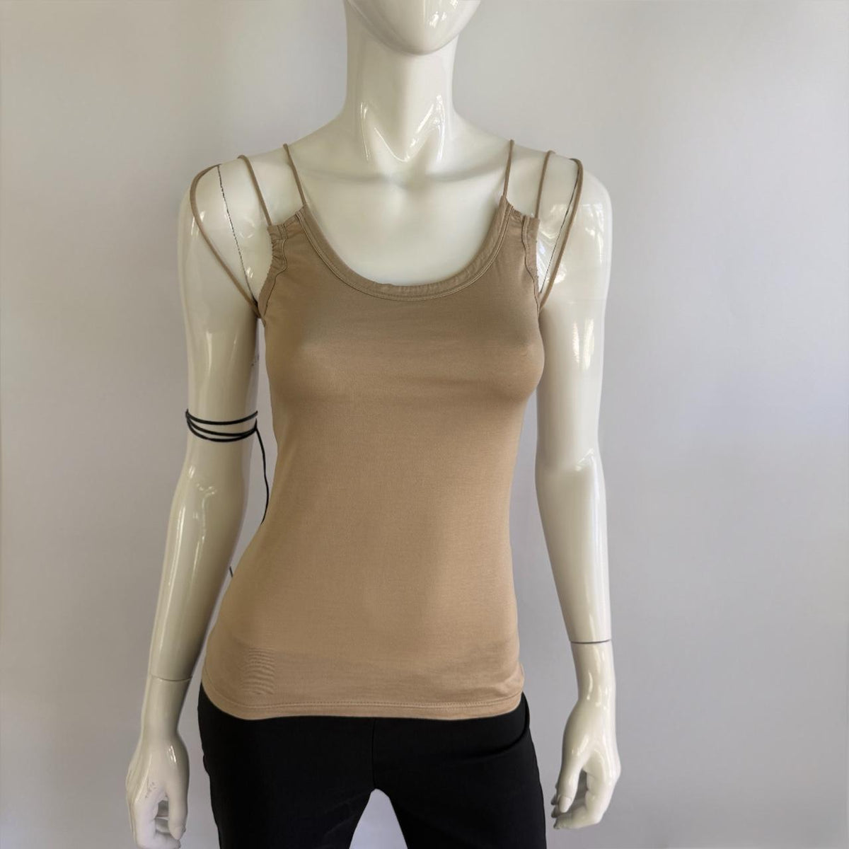 Helmut Lang Vintage Archival Multi Spaghetti Strap Tank Top