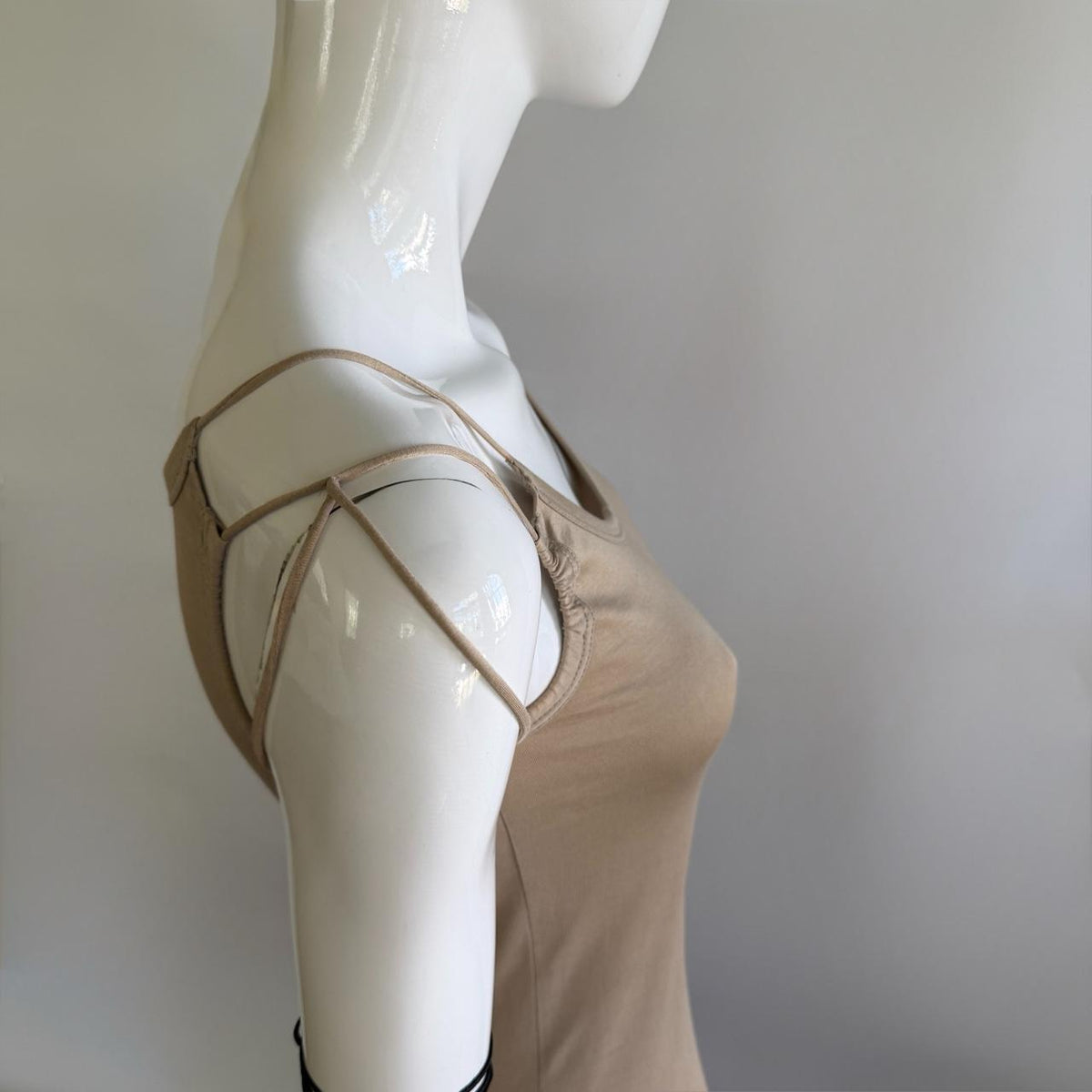 Helmut Lang Vintage Archival Multi Spaghetti Strap Tank Top