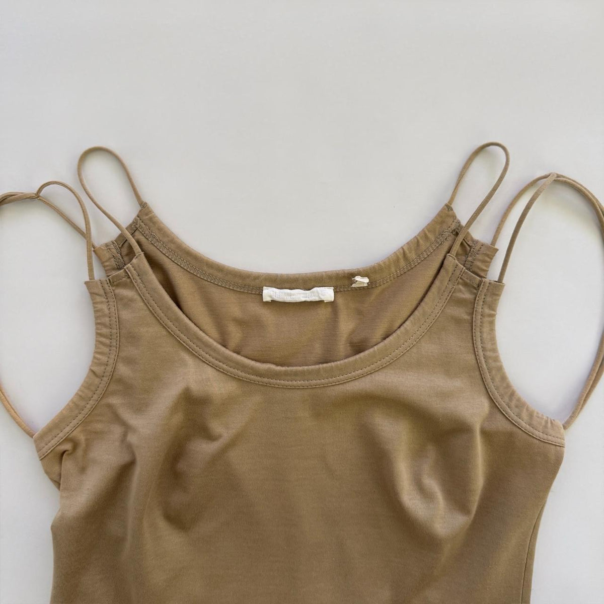 Helmut Lang Vintage Archival Multi Spaghetti Strap Tank Top