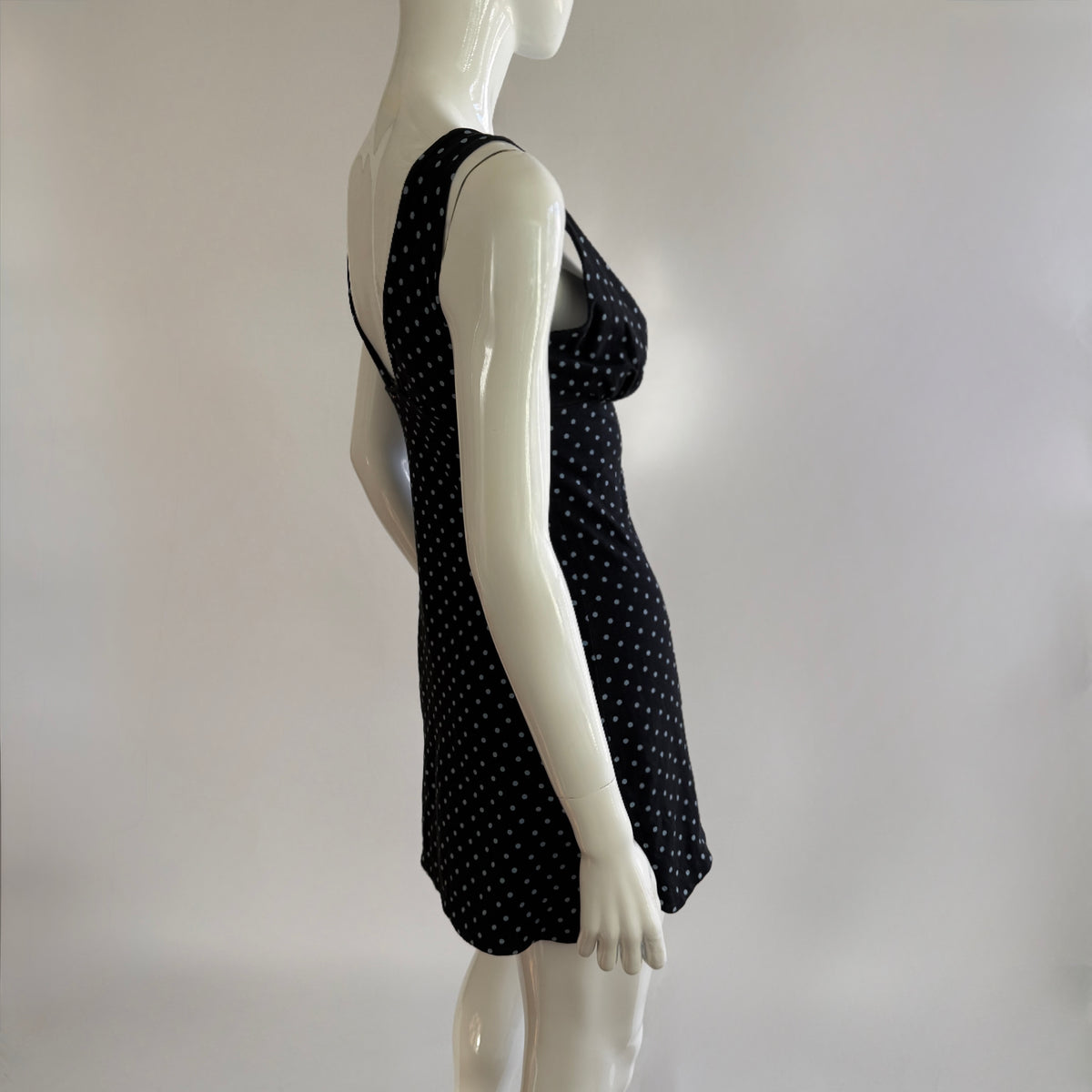 Sportmax Vintage Polka Dot Mini Dress