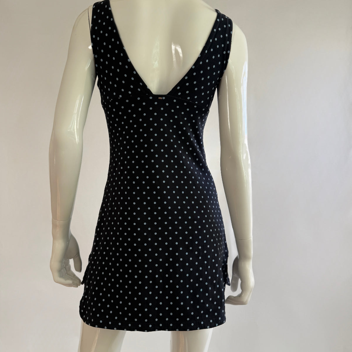 Sportmax Vintage Polka Dot Mini Dress
