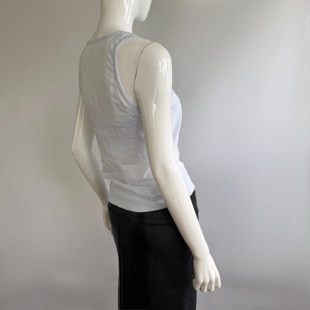 MM6 Maison Martin Margiela Vintage Light Blue Layered Top