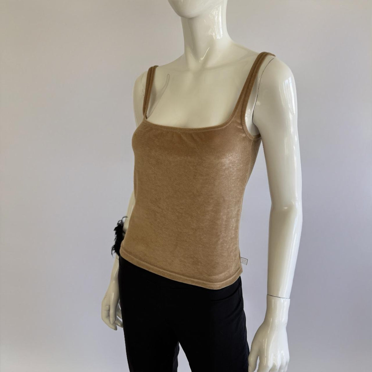 Louis Vuitton Vintage Velour Tank Top