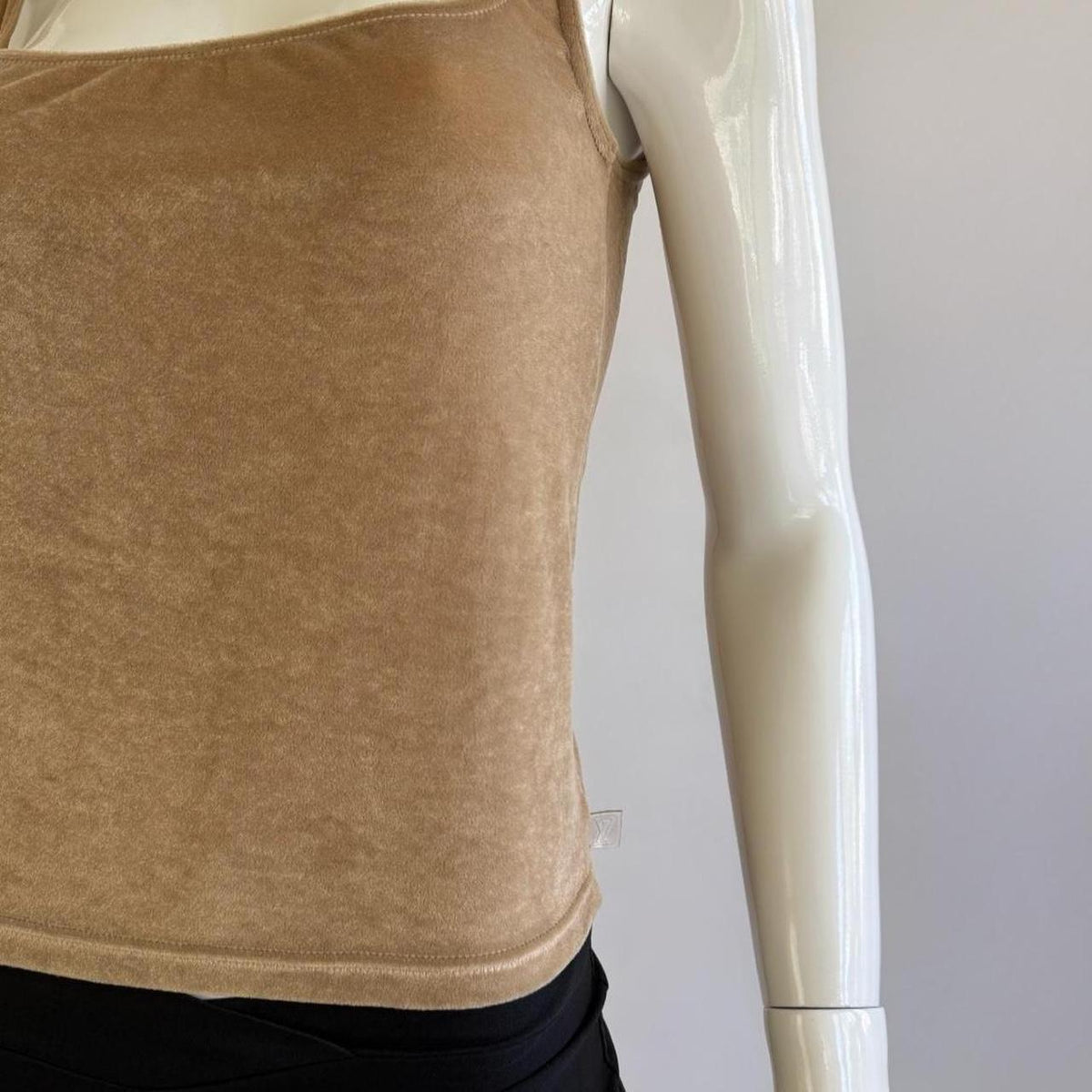Louis Vuitton Vintage Velour Tank Top