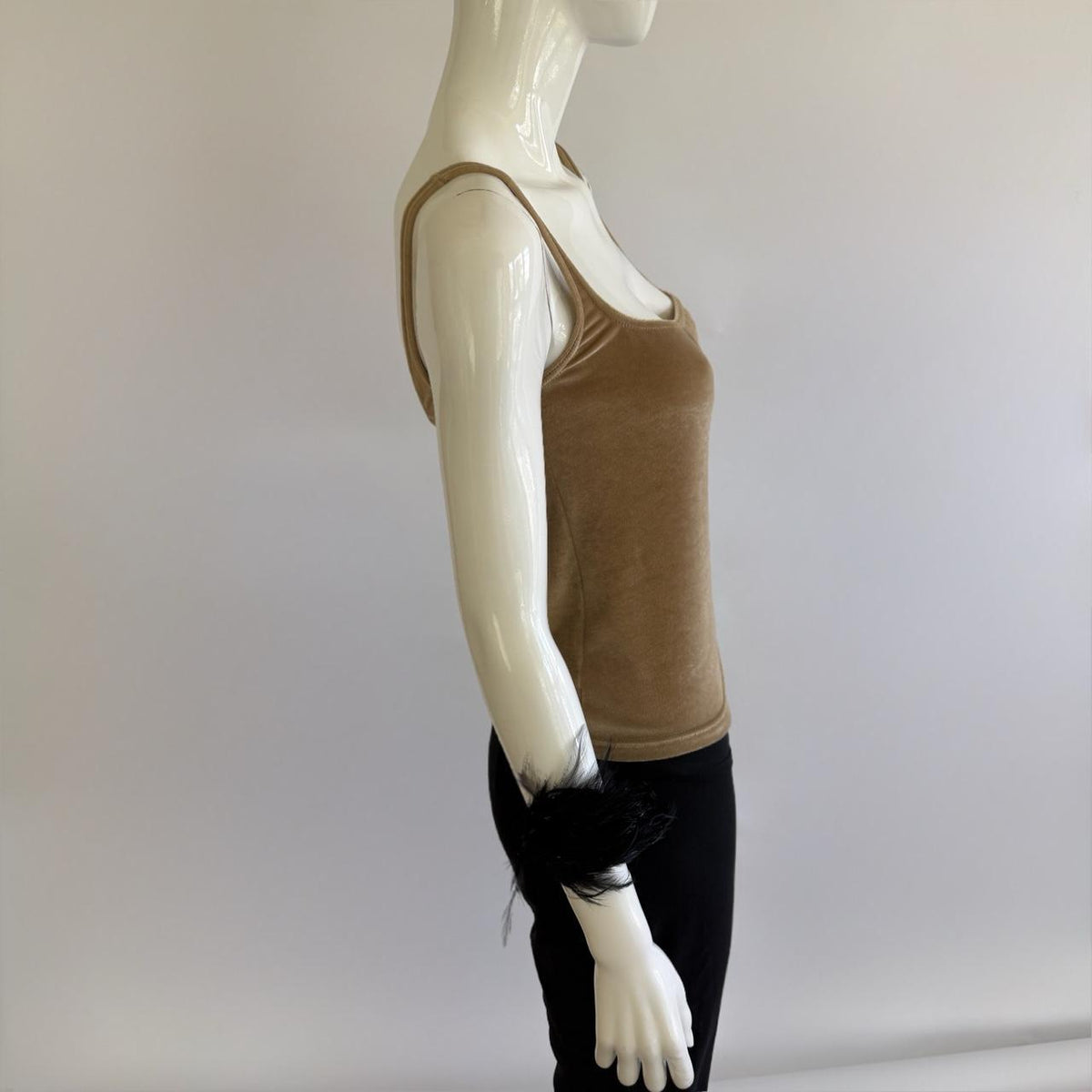 Louis Vuitton Vintage Velour Tank Top