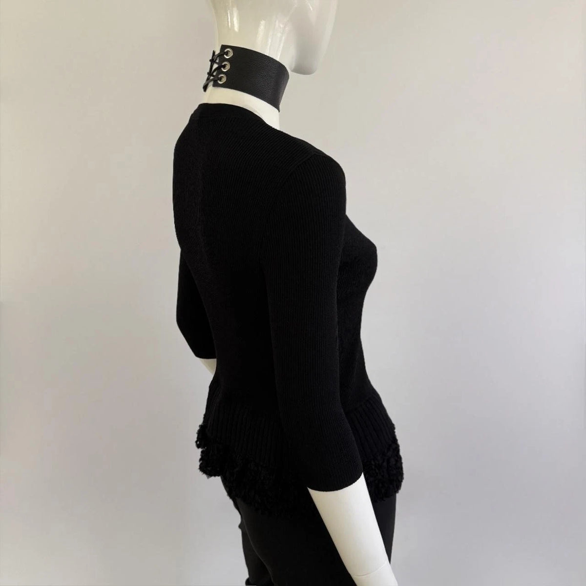 Moschino Cheap & Chic Vintage 90s Ribbed Cardigan
