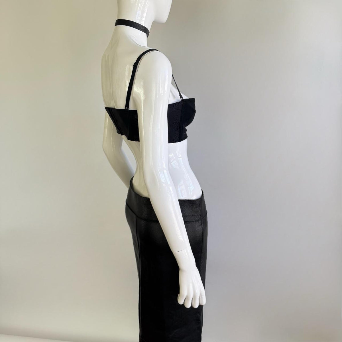 Plein Sud Vintage Embellished Crop Bra Top