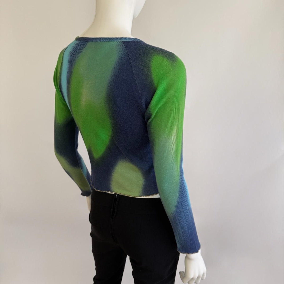 Roberto Cavalli 90s Ombre Long Sleeve Top - seen on SATC