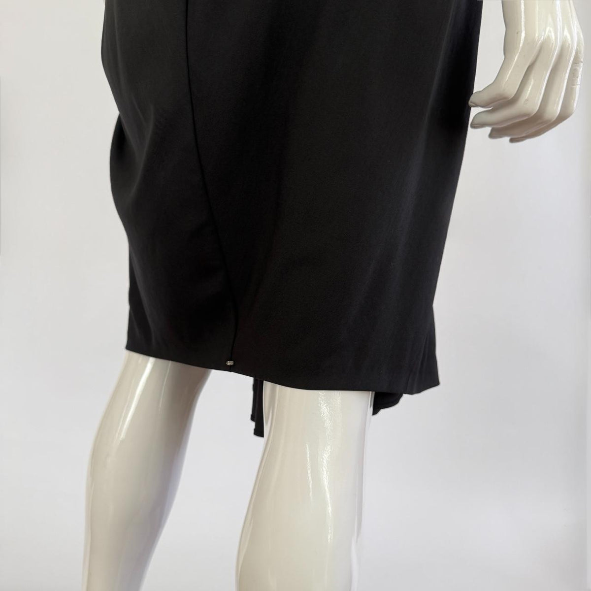 Sportmax Italy Vintage 90s Pleated Virgin Wool Skirt