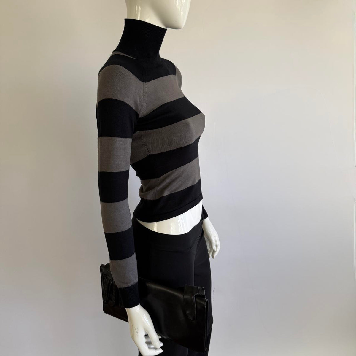 Stella McCartney Vintage 2006 Striped Turtleneck