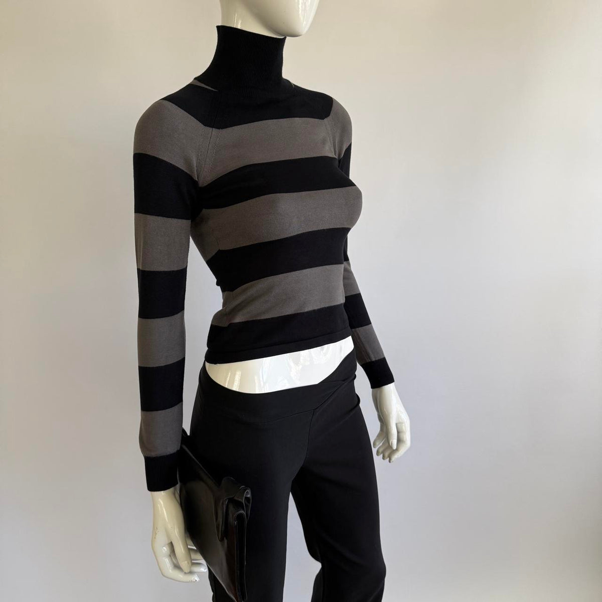 Stella McCartney Vintage 2006 Striped Turtleneck