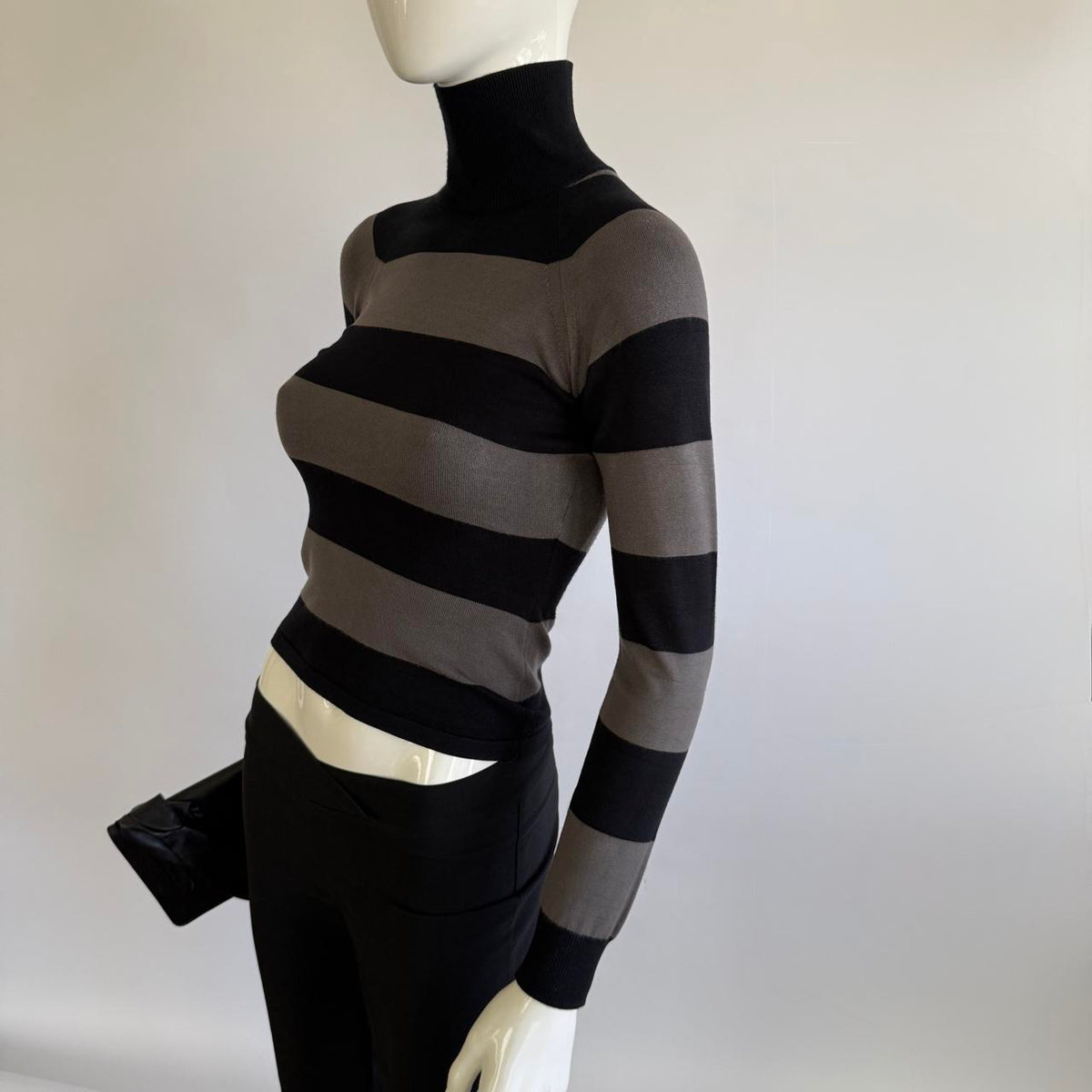 Stella McCartney Vintage 2006 Striped Turtleneck