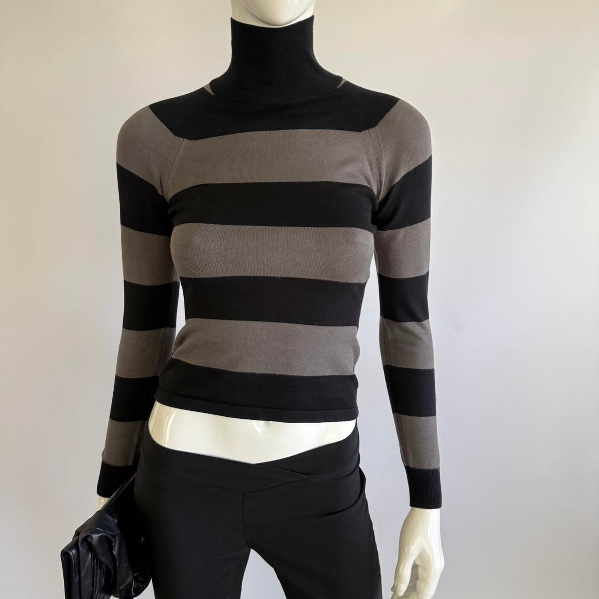 Stella McCartney Vintage 2006 Striped Turtleneck