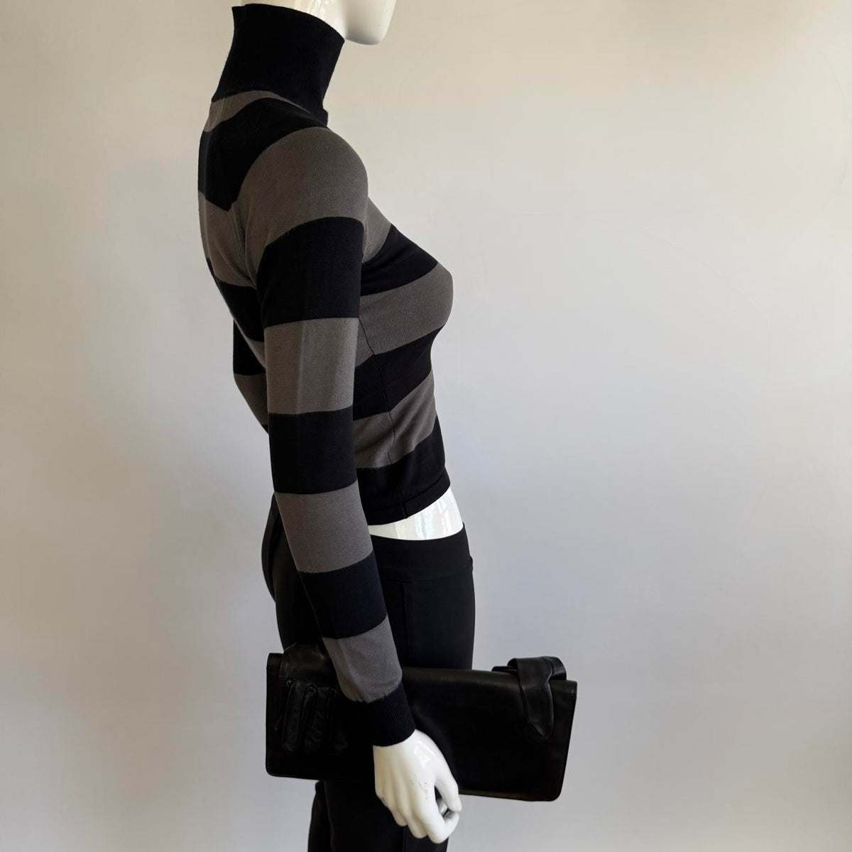 Stella McCartney Vintage 2006 Striped Turtleneck