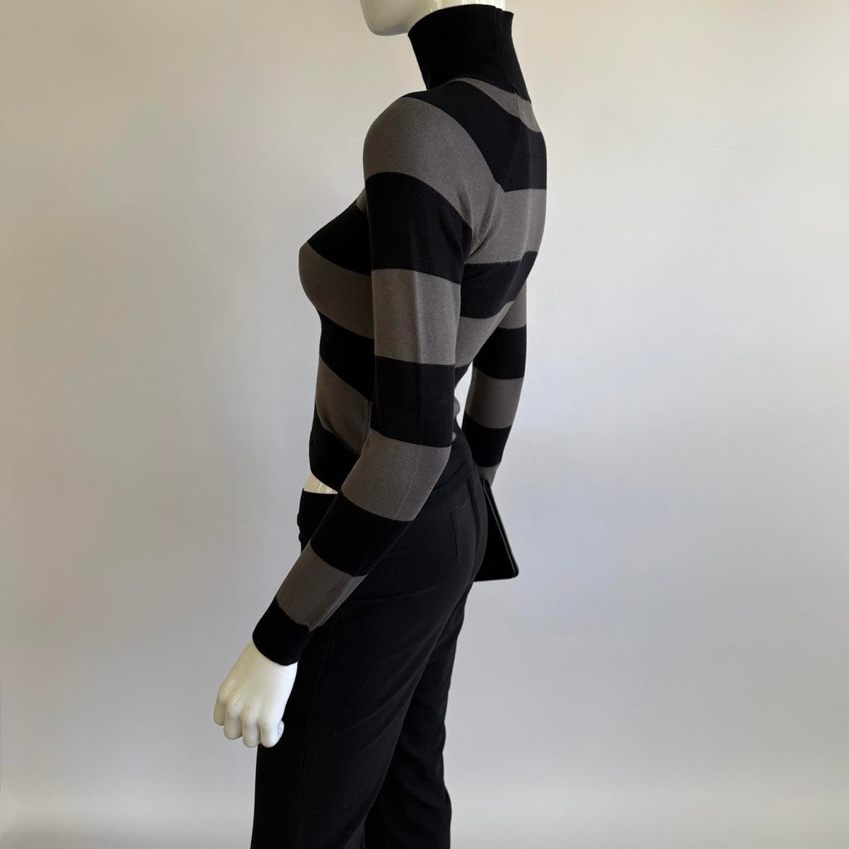 Stella McCartney Vintage 2006 Striped Turtleneck