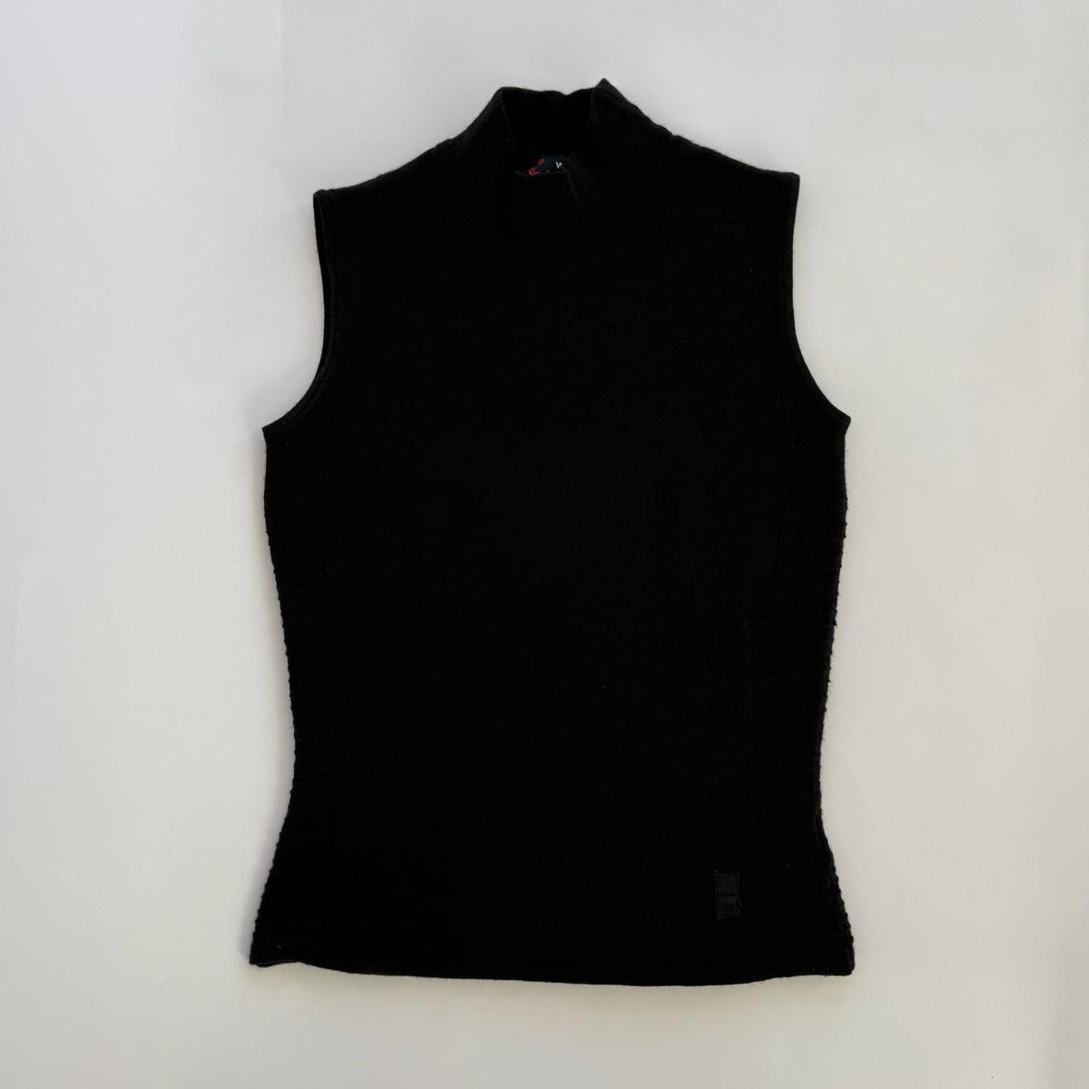Versace Sport Vintage Mock Neck Knit Top