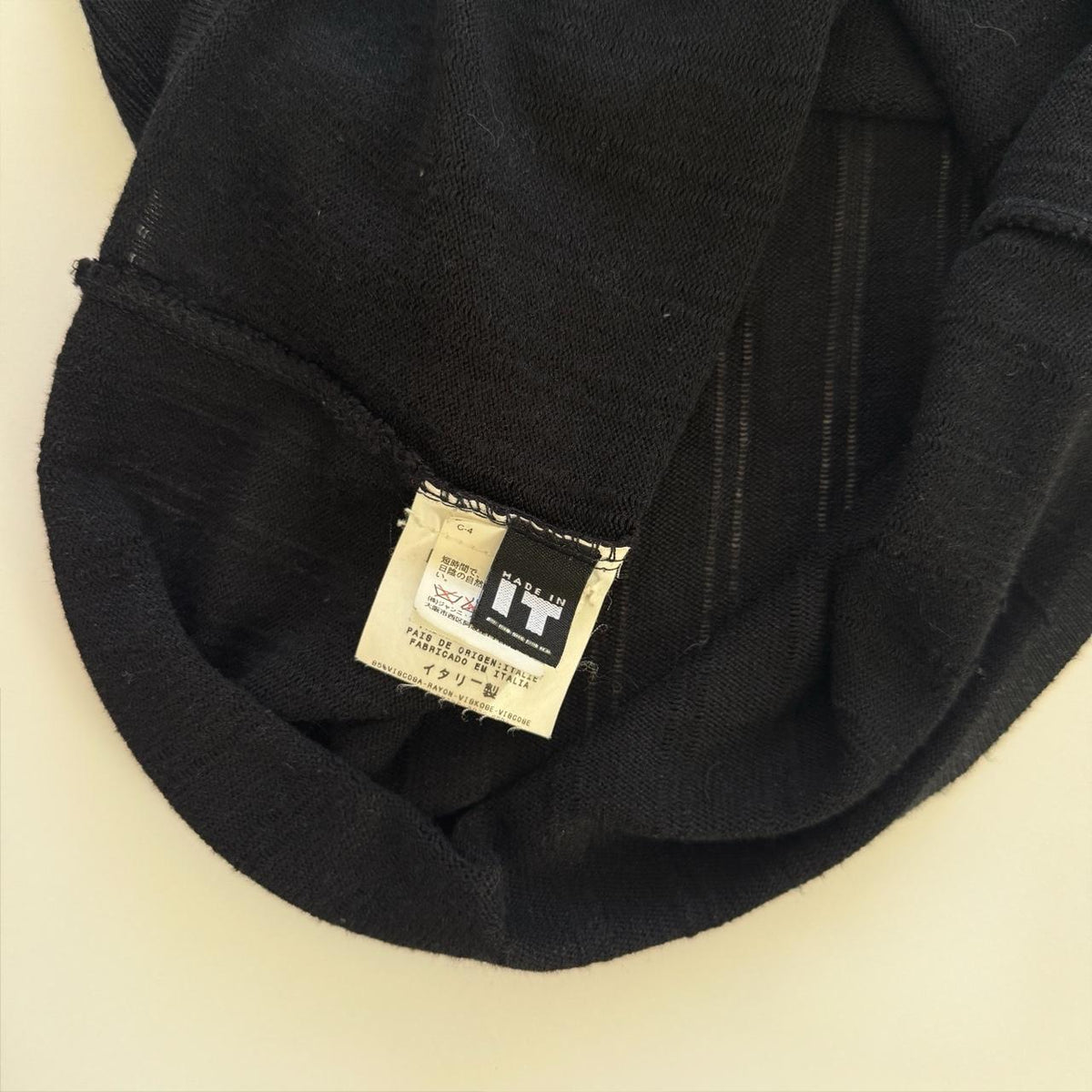 Versus Versace Vintage 90s Drop-Needle Knit Tank Top