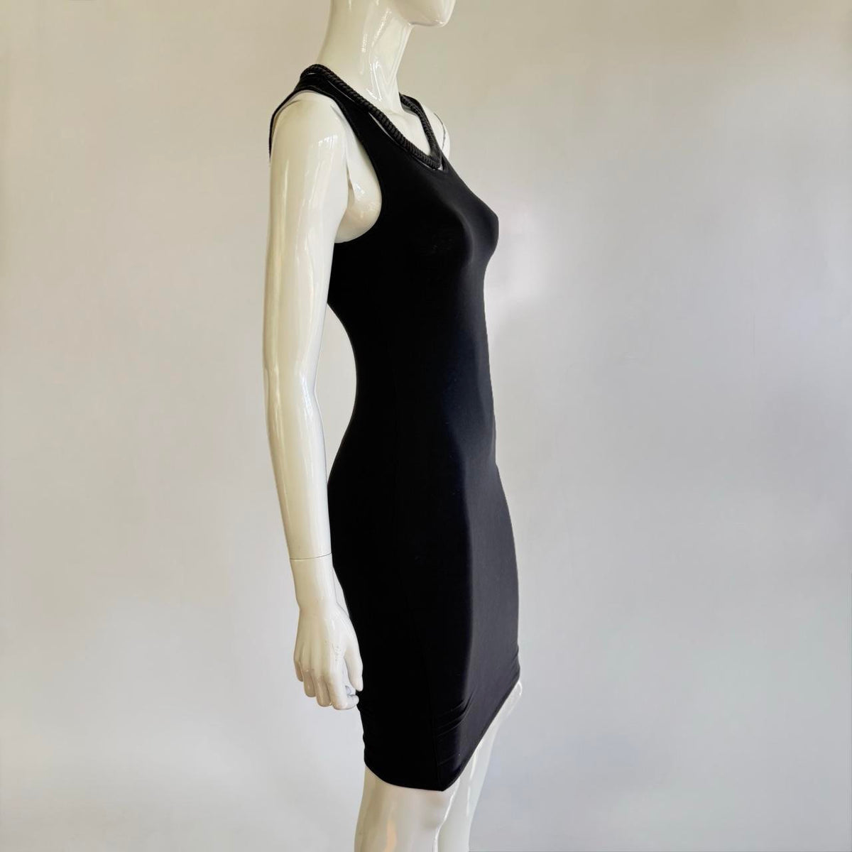Versus Versace Vintage Black Bodycon Dress