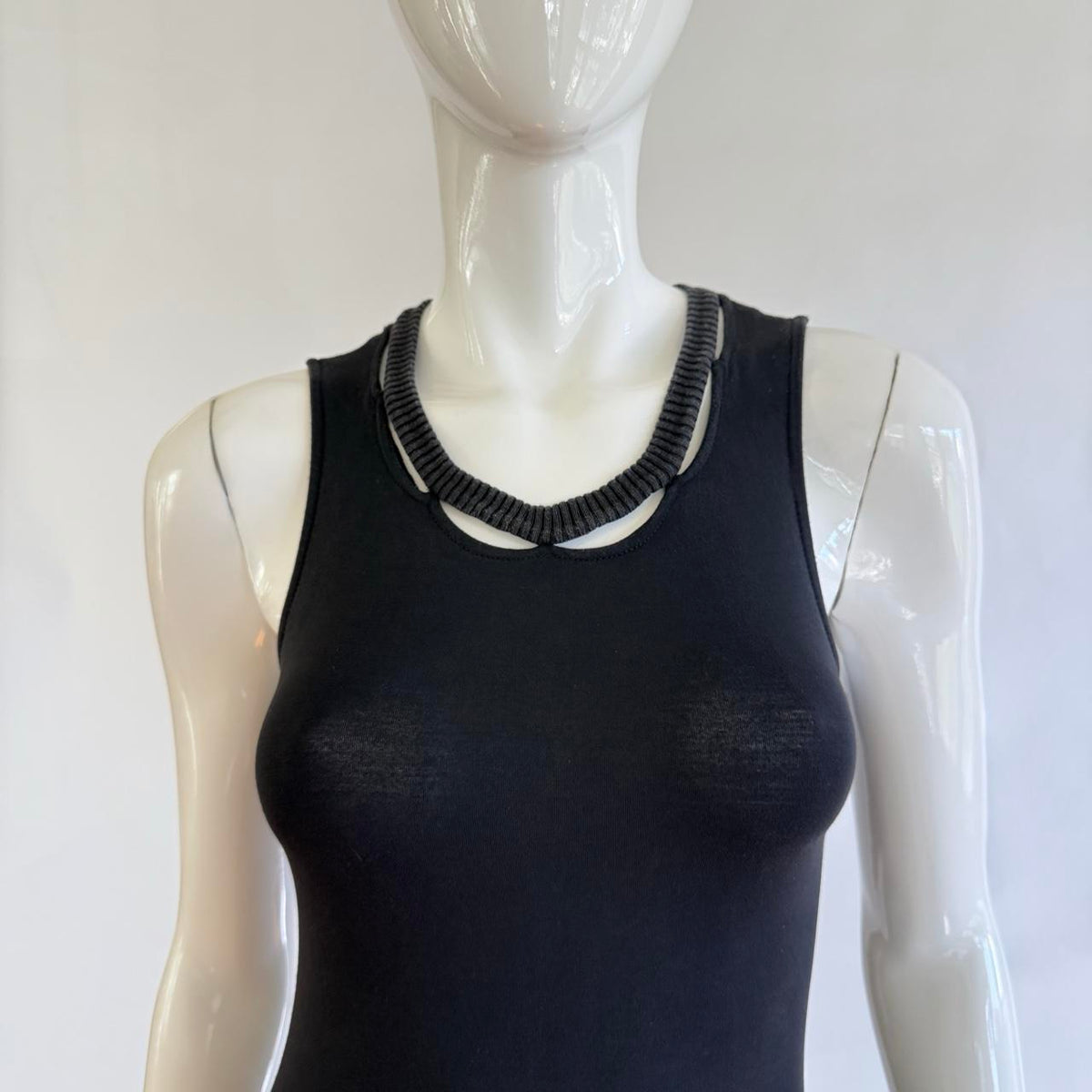 Versus Versace Vintage Black Bodycon Dress