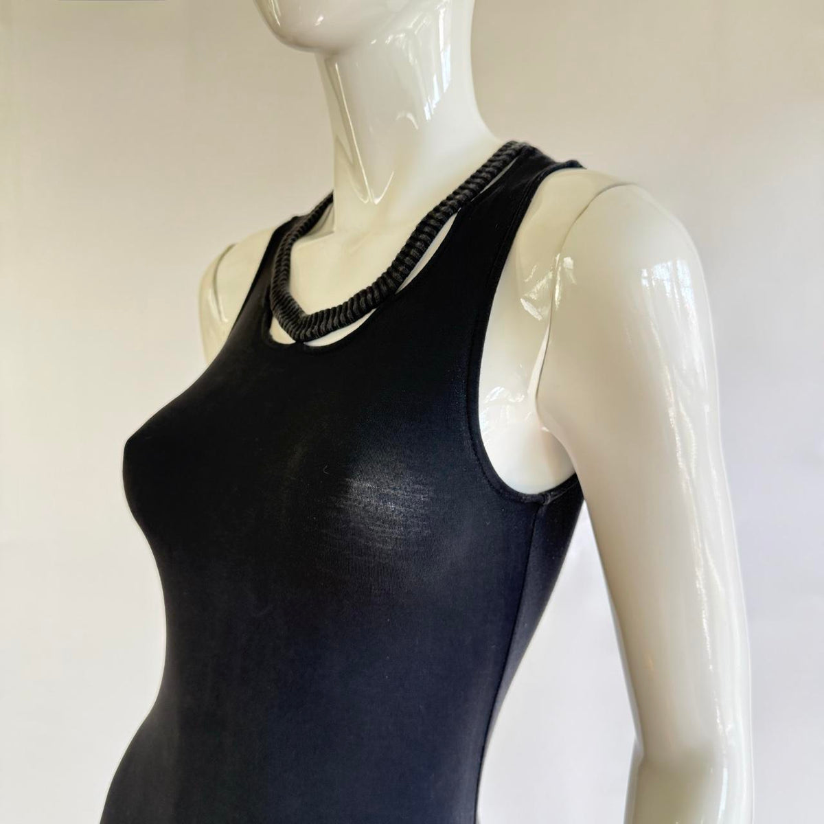 Versus Versace Vintage Black Bodycon Dress