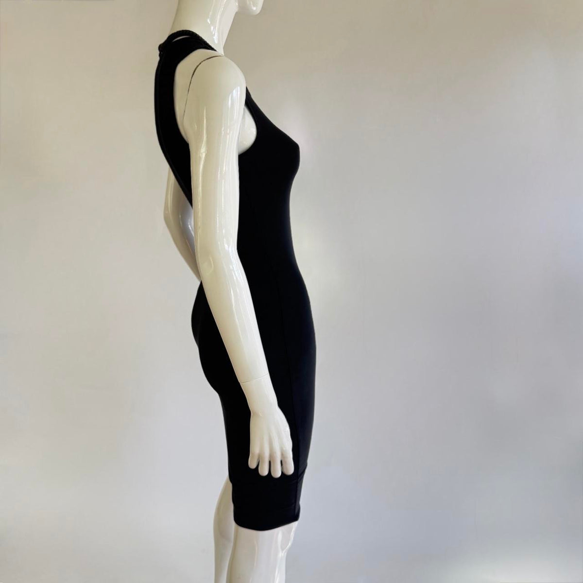 Versus Versace Vintage Black Bodycon Dress