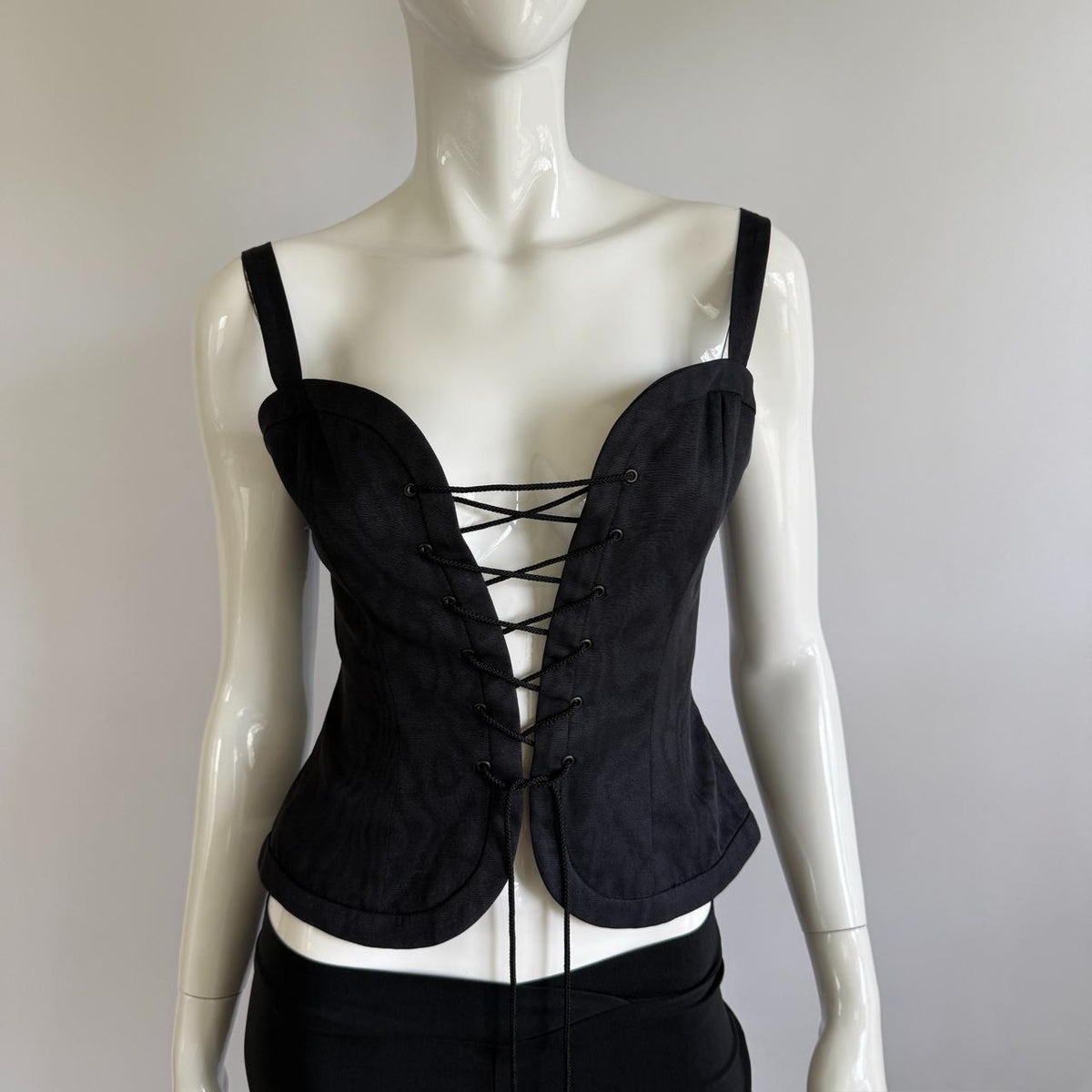 Yves Saint Laurent Rive Gauche SS 1991 Corset