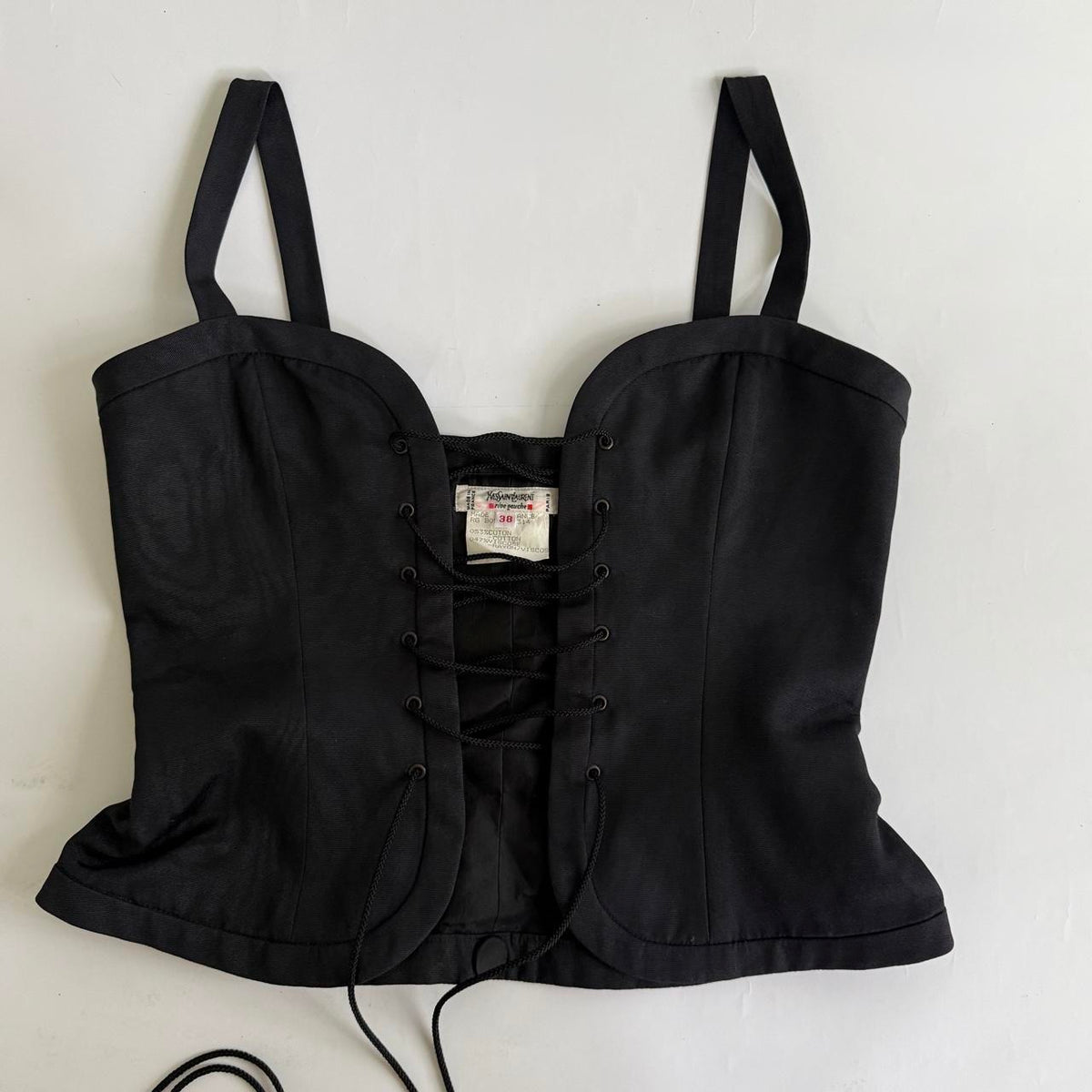 Yves Saint Laurent Rive Gauche SS 1991 Corset