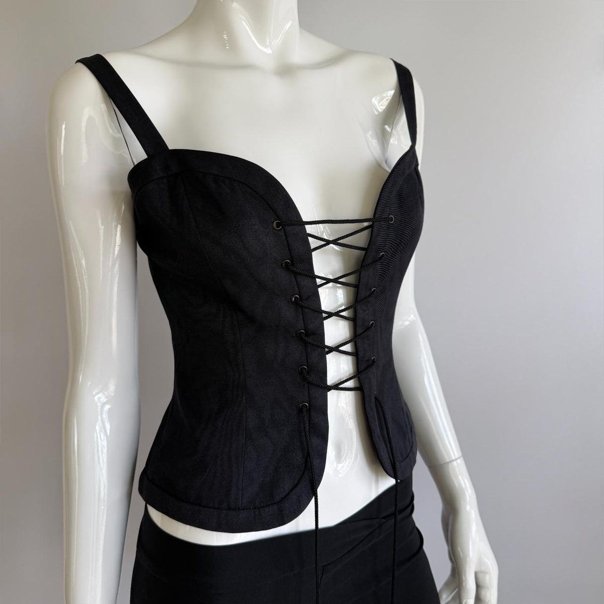 Yves Saint Laurent Rive Gauche SS 1991 Corset