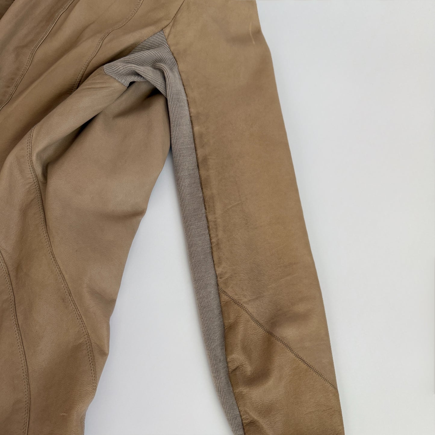 Archival 2000s Rick Owens Leather Jacket