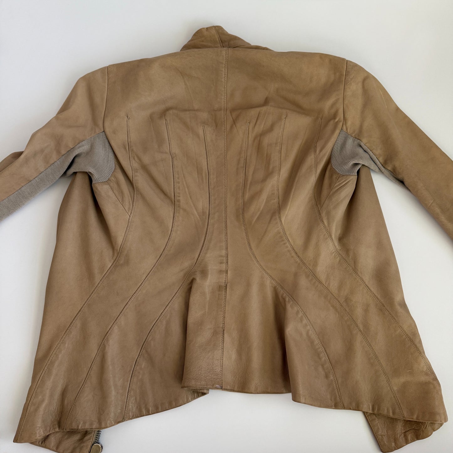 Archival 2000s Rick Owens Leather Jacket